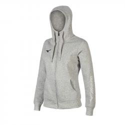 foto MIZUNO FELPA CAPPUCCIO E ZIP SWEAT W