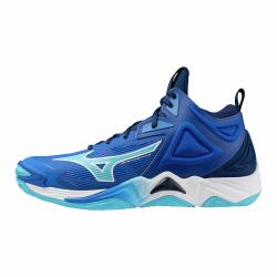 foto SALDI MIZUNO MOMENTUM 3 MID PARIS MUGEN BLUE WHITE