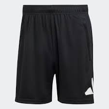 SHORT ALLENAMENTO TRAIN ESSENTIALS LOGO BLACK