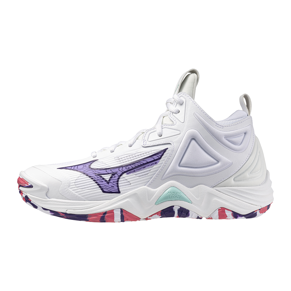 WAVE MOMENTUM 3 MID WHITE VIOLET INDIGO CAMELLIA