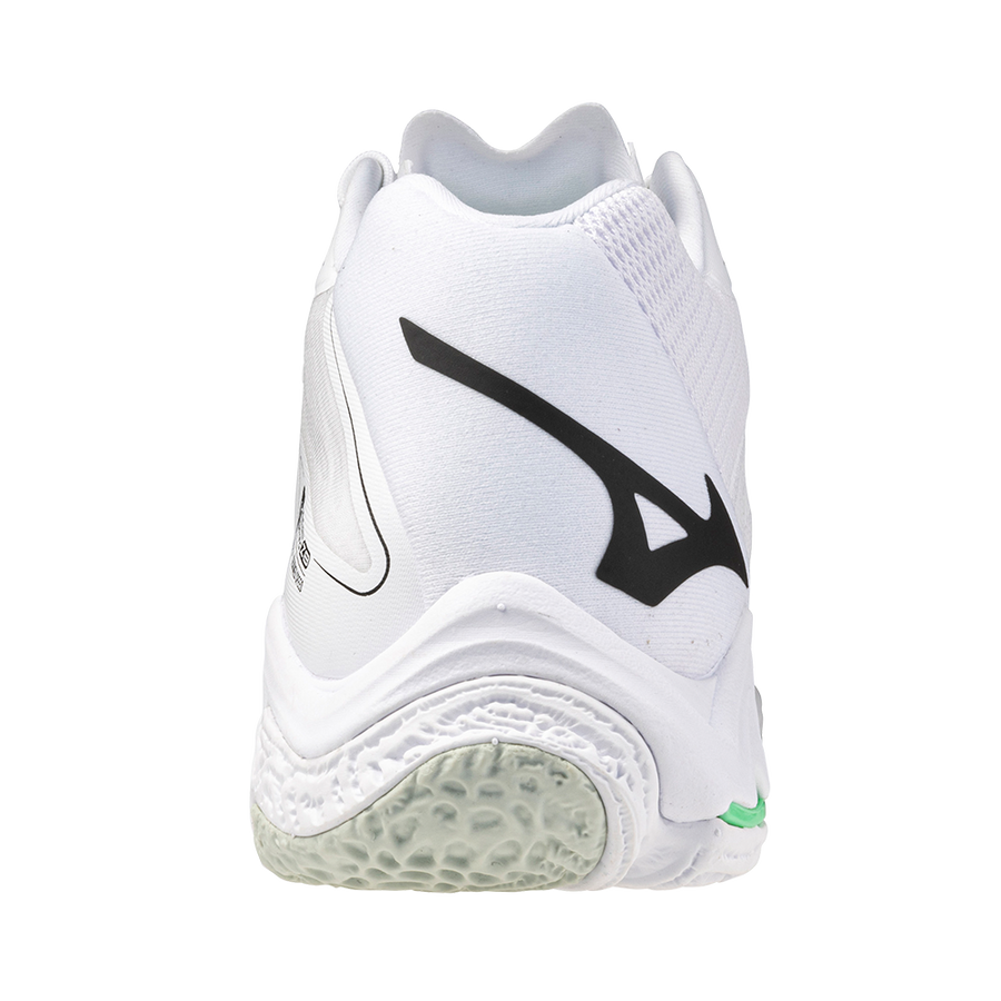 MIZUNO WAVE LIGHTNING Z8 MID WHITE BLACK FROZEN EMERALD