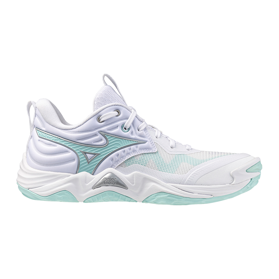 MIZUNO WAVE MOMENTUM ELITE WHITE BLUE TINT