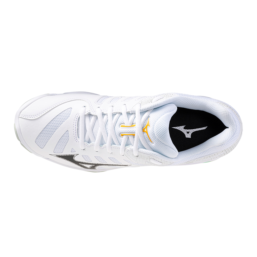 MIZUNO WAVE VOLTAGE 2 WHITE BLACK FROZEN EMERALD